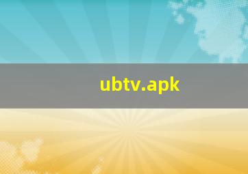 ubtv.apk